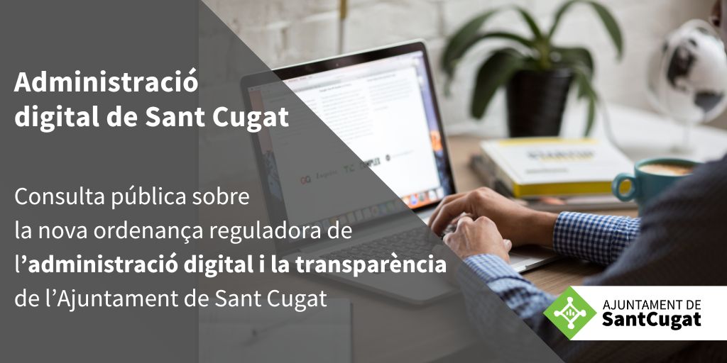 Imatge pels mitjans: Ordenança d&#39;administració digital de Sant Cugat del Vallès