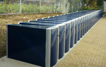exemple de locker de bicicletes